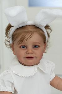 Лялька Zero pam Baby Doll Lifelike Reborn Baby Dolls Real Girl 24 дюйми 60 см synthetic.ua - Фото 1