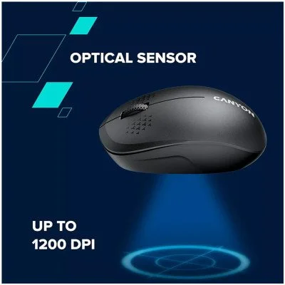 Мышка Canyon MW-04 Bluetooth Black (CNS-CMSW04B), фото №7 Мышка Canyon MW-04 Bluetooth Black (CNS-CMSW04B), фото №7