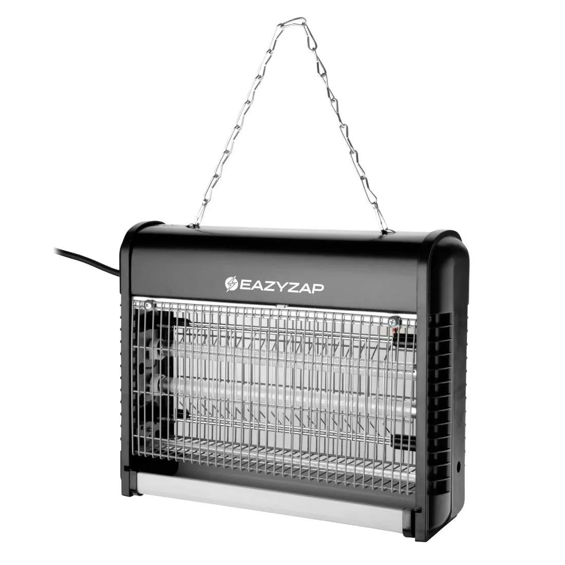 Уничтожитель насекомых EazyZap LED FD496, площадь покрытия 50 м², лампы 2 x 4,5 Вт, сменная лампа AJ636, фото №4