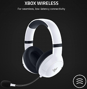 Геймерские беспроводные наушники Razer Kaira for Xbox / Bluetooth 5.0 / Радиоканал Xbox Wireless / ENC / До 15 часов работы / Бело-черные (RZ04-03480200-R3M1) synthetic.ua - Фото 1