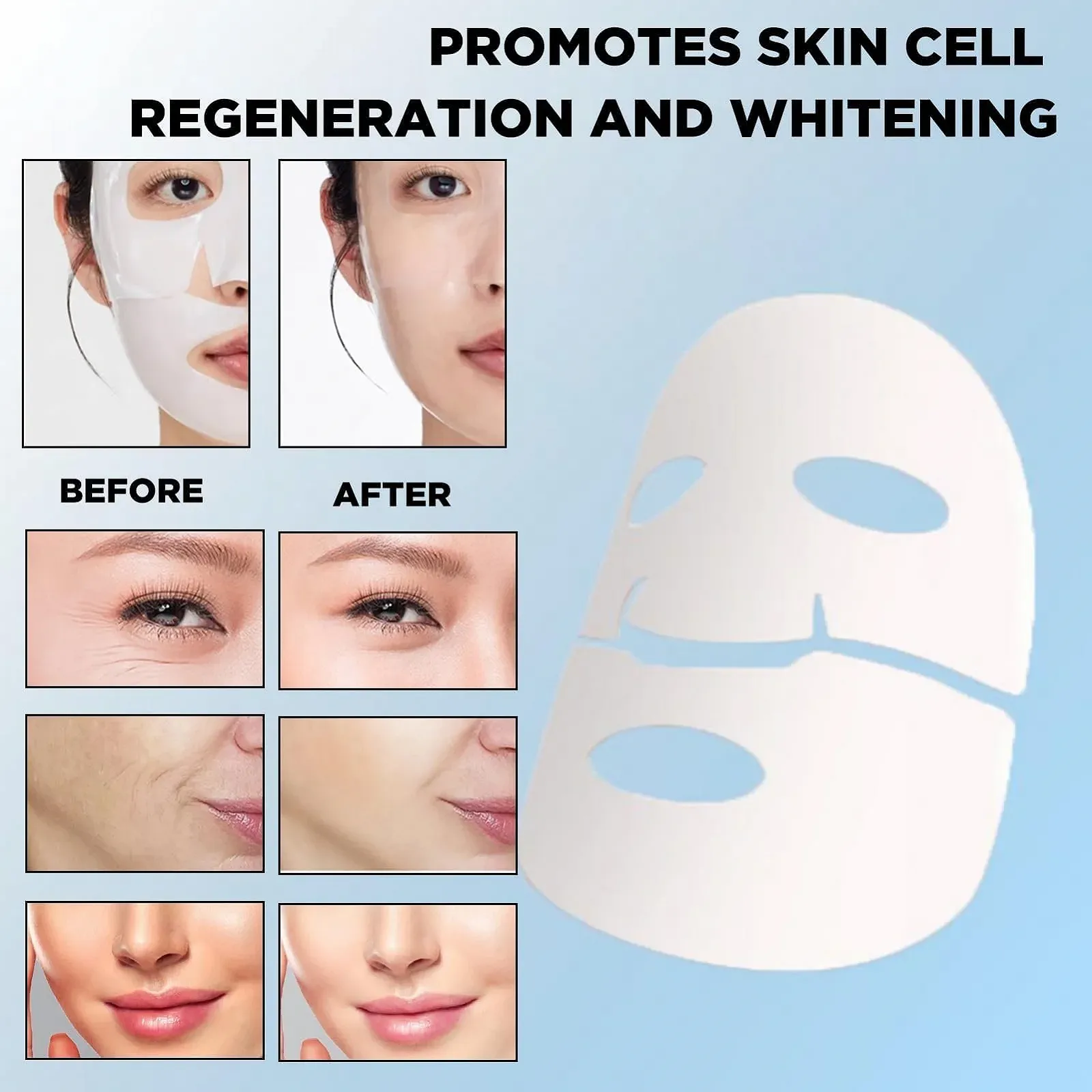 Маска для обличчя Organic Collagen Real Deep, нічна, проти зморшок, фото №6 Маска для обличчя Organic Collagen Real Deep, нічна, проти зморшок, фото №6