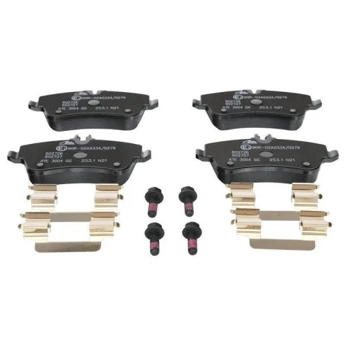 Комплект тормозных колодок, дисковый тормоз ATE 13.0460-2727.2 для MERCEDES-BENZ передний мост, фото №2 Комплект тормозных колодок, дисковый тормоз ATE 13.0460-2727.2 для MERCEDES-BENZ передний мост, фото №2