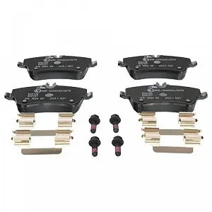 Комплект гальмівних колодок, дискове гальмо ATE 13.0460-2727.2 для MERCEDES-BENZ передній міст synthetic.ua - Фото 1