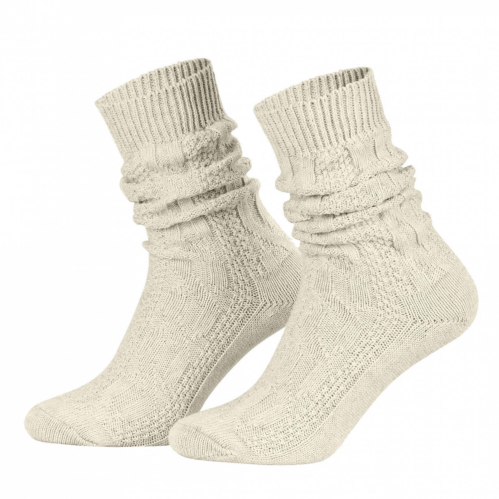 1 пара традиционных носков - не скользят и не царапаются - короткие носки-следки с косичками - хлопковые носки для кожаных штанов, фото №1