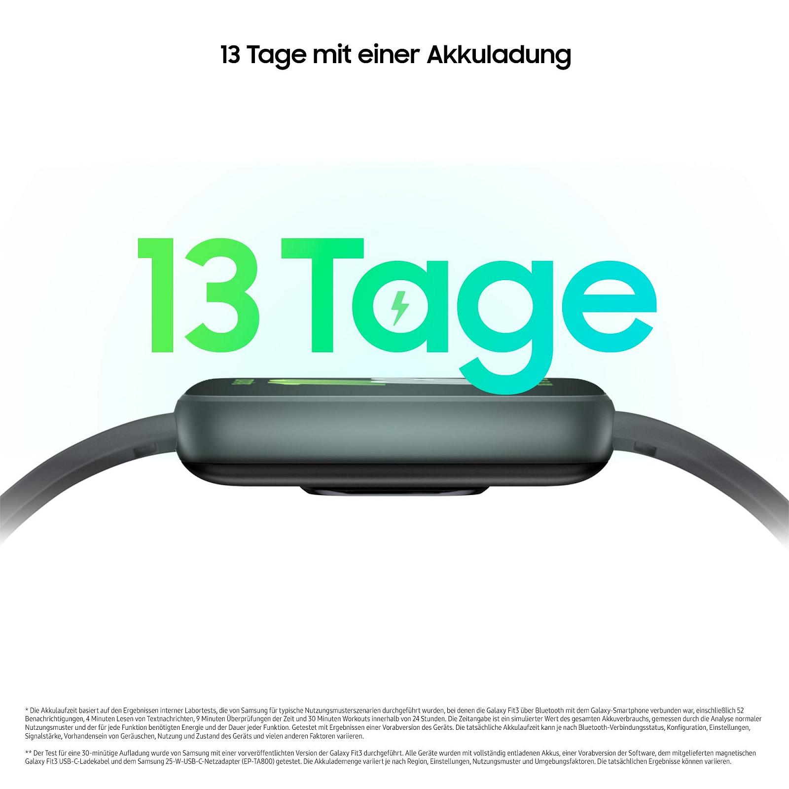 Смарт-годинник Samsung Galaxy Fit3 Трекер активності Сірий, фото №3