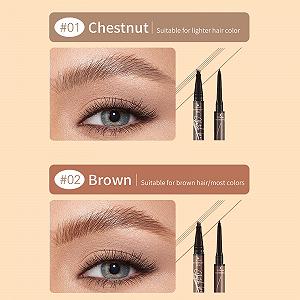 Карандаш Tip 0.7 мл для заполнения бровей Quad Point Precision synthetic.ua - Фото 1