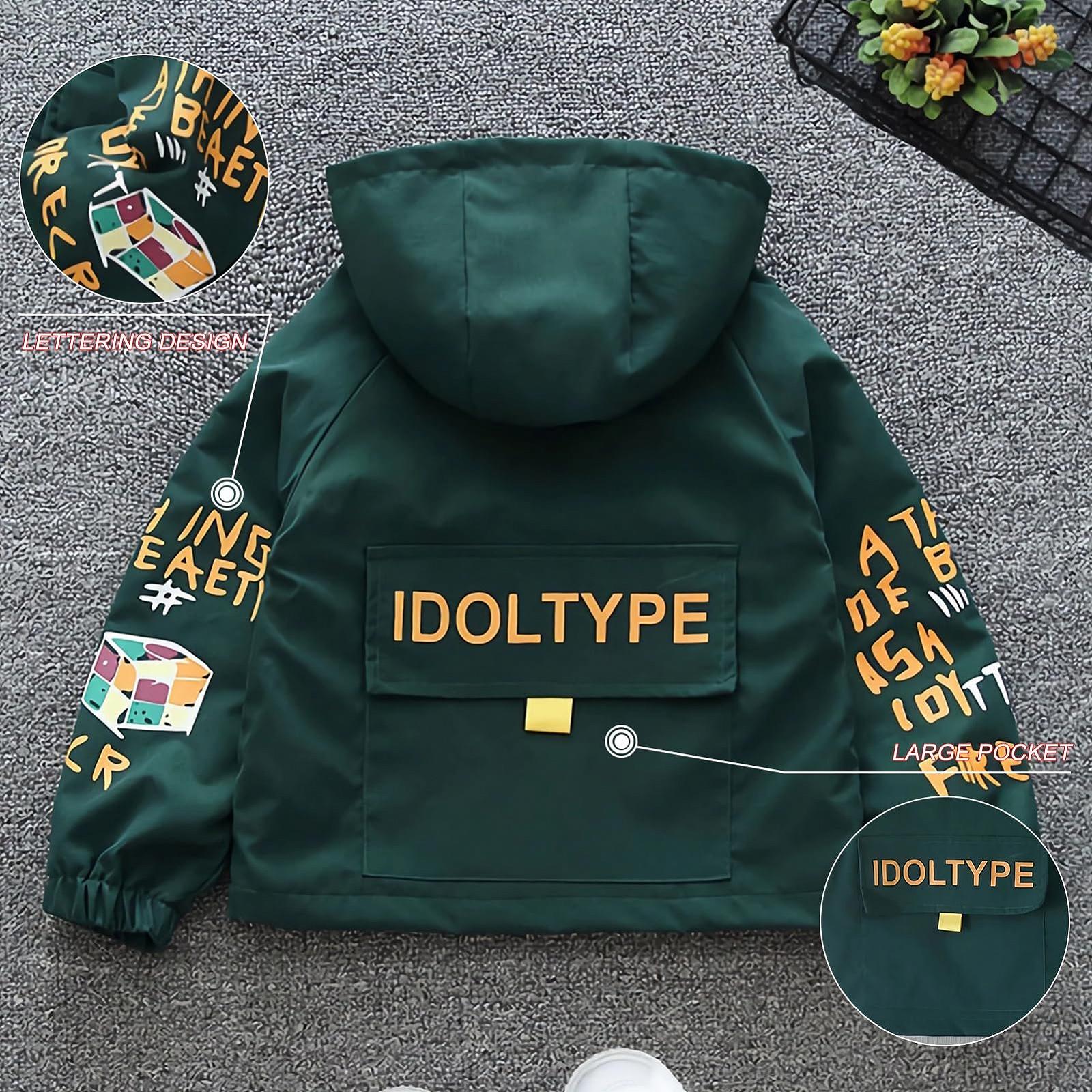 Перехідна куртка L SERVER Вітровка для хлопчиків з капюшоном, фото №6 Перехідна куртка L SERVER Вітровка для хлопчиків з капюшоном, фото №6