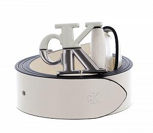 Ремень Calvin Klein Mono Hardware Split W85 Бежевый, бежевый - Фото 1