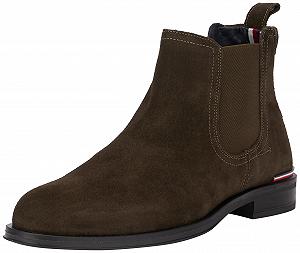 Челсі Tommy Hilfiger Core Rwb Hilfiger замшеві черевики - Фото 1