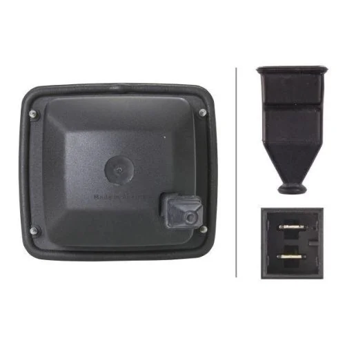 Рабочая фара HELLA 1GA 007 506-111 для KÄSSBOHRER RENAULT MASSEY FERGUSON, фото №2