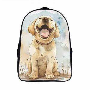 Шкільний рюкзак RSIUUODNF Labrador Dog для хлопчиків та дівчаток-підлітків, водонепроникний, для жінок та чоловіків, шкільний ранець, сумка для ноутбука, рюкзак 40x28x16см - Фото 1