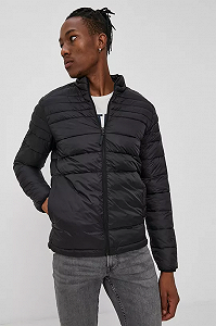 Куртка Jack&Jones PUFFER COLLAR 12191699 Черный S - Фото 1