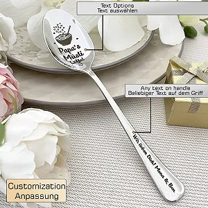 Ложка для пластівців  Papa's Cereal Spoon з індивідуальним гравіюванням synthetic.ua - Фото 1