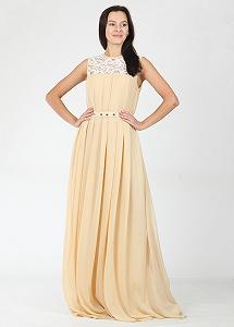 Платье Enna Levoni M Бежевый (ND-3513-4-Beige) - Фото 1