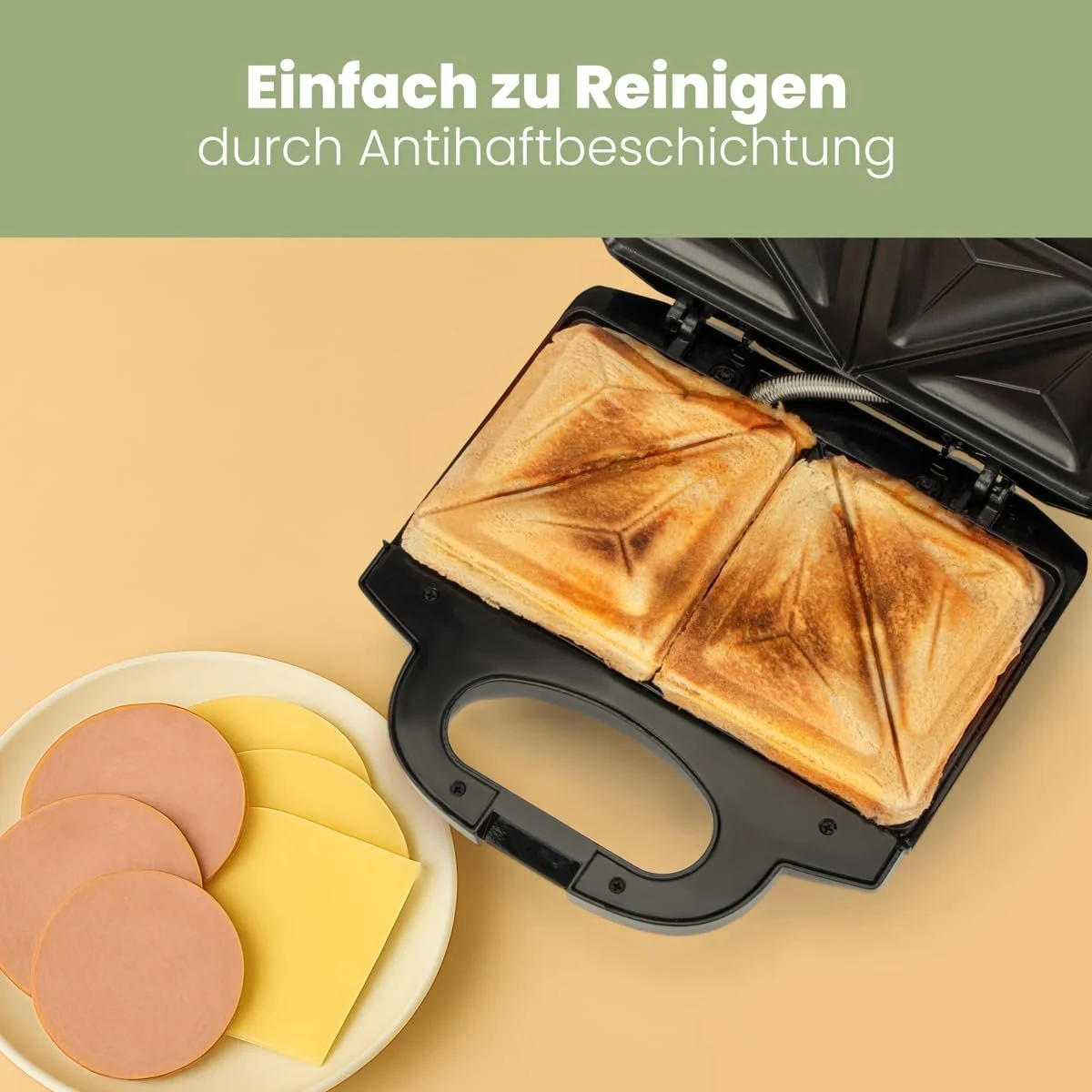 Сэндвичница Clatronic ST 3778 750 Вт, черная/нержавеющая сталь., фото №3 Сэндвичница Clatronic ST 3778 750 Вт, черная/нержавеющая сталь., фото №3