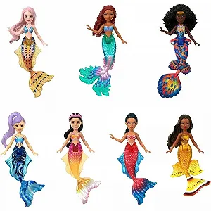 Купити Набір ляльок Mattel HLX17 Ultimate Sisters 7-Pack or Ariel & Small Dolls The Little Mermaid SCLP SD STRY Multicoloured - Фото 1 Набір ляльок Mattel HLX17 Ultimate Sisters 7-Pack or Ariel & Small Dolls The Little Mermaid SCLP SD STRY Multicoloured - Фото 1