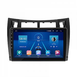 Штатная магнитола Lesko Toyota Vitz II XP90 2005-2011 9 4/64Gb 4G Wi-Fi GPS Top (10969-58111) - Фото 1