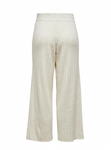 Штаны ONLY ONLTESSA CULOTTE PANT SR KNT 15218520 Бежевый XS synthetic.ua - Фото 1