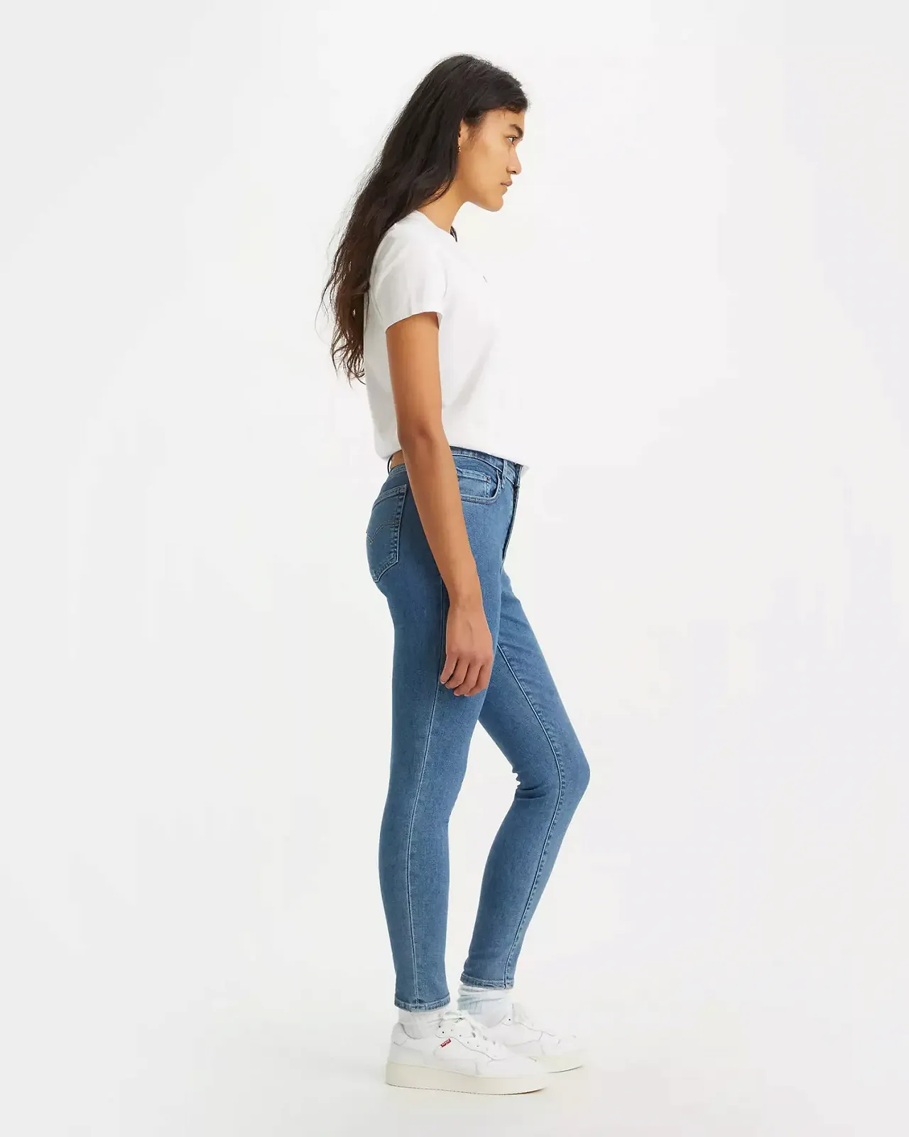 Женские джинсы Levis - 721 High Rise Skinny Beach Break Stone - 32 32, фото №4