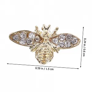 Прикраса для нігтів у вигляді бджіл в стилі ретро, 40 шт synthetic.ua - Фото 1