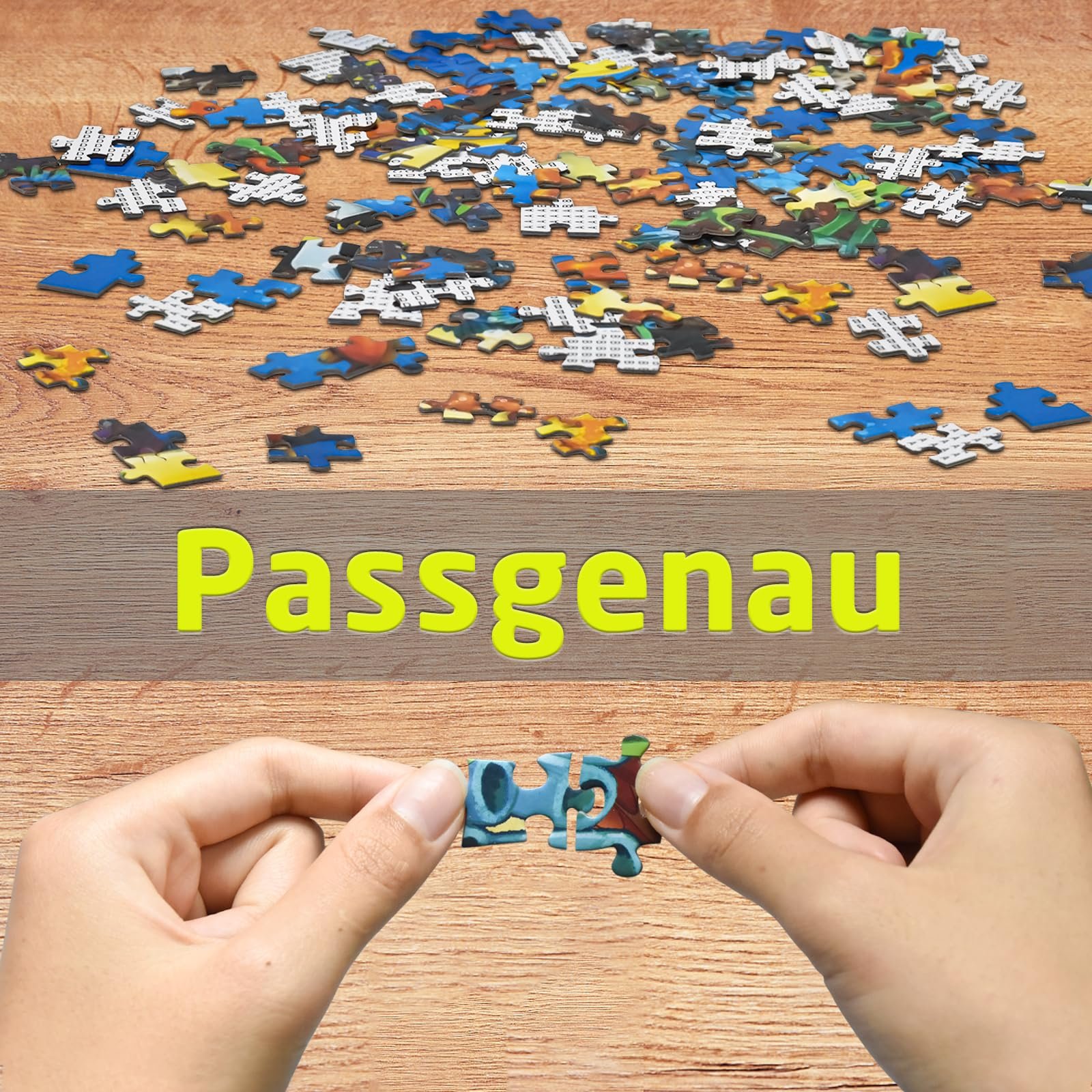 Пазл Flower 1000 елементів 70 x 50 см із постером 1:1, фото №2 Пазл Flower 1000 елементів 70 x 50 см із постером 1:1, фото №2