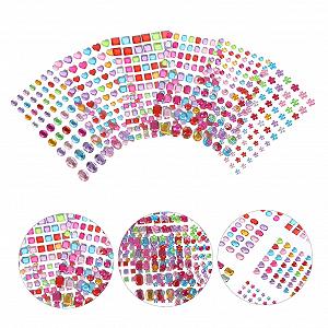 Наклейки Стрази 24 аркуші VILLCASE для нігтів synthetic.ua - Фото 1