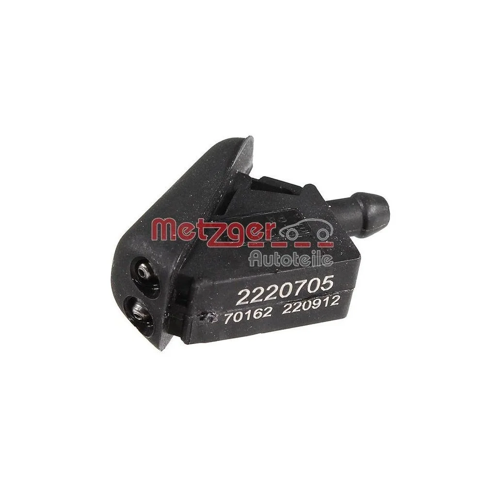 Форсунка омивача, очищення скла METZGER 2220705 для FORD, двостороння, передня, фото №1