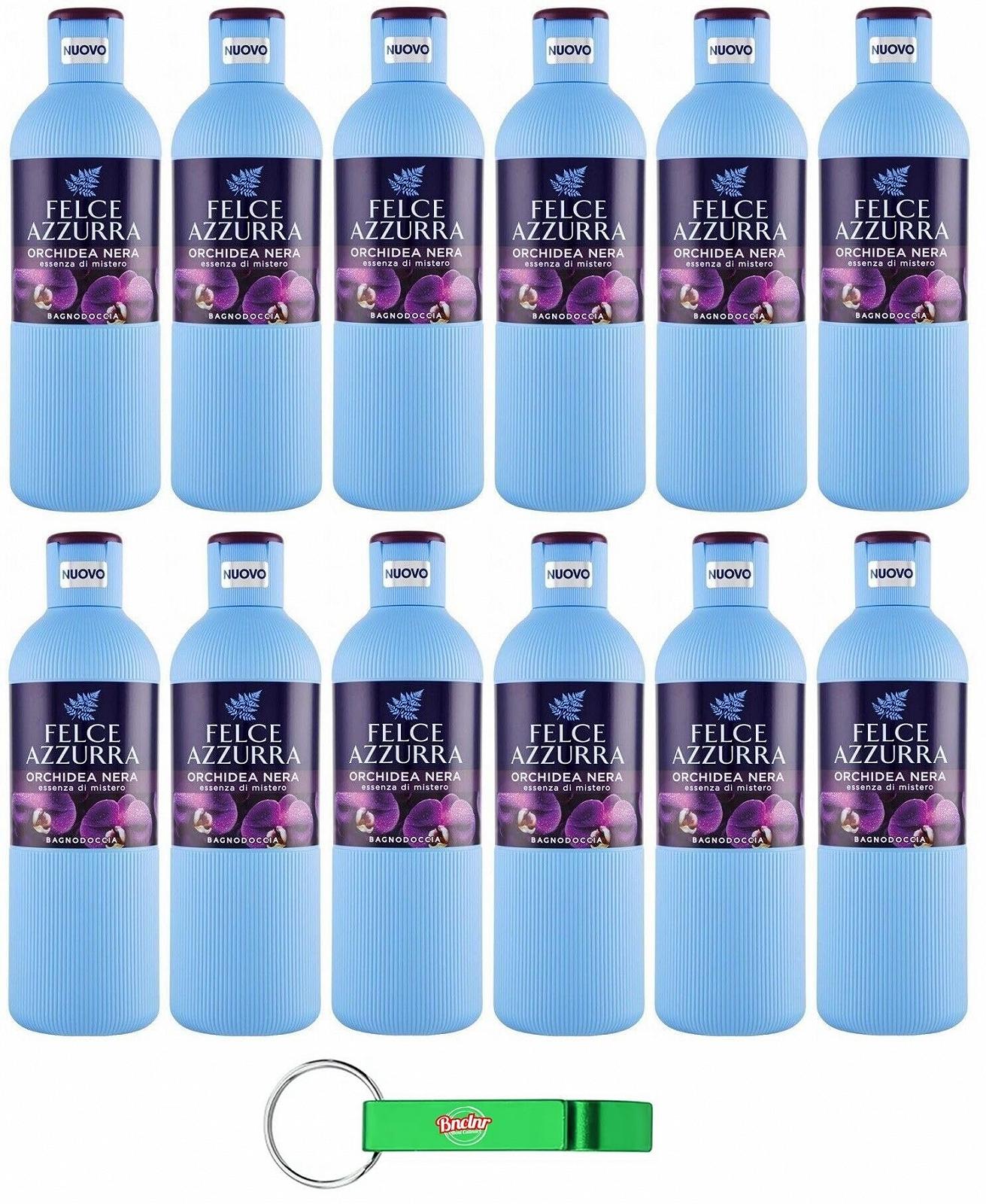 Гель для душу Paglieri Felce Azzurra Orchidea Nera Набір 12 шт по 650 мл, фото №1