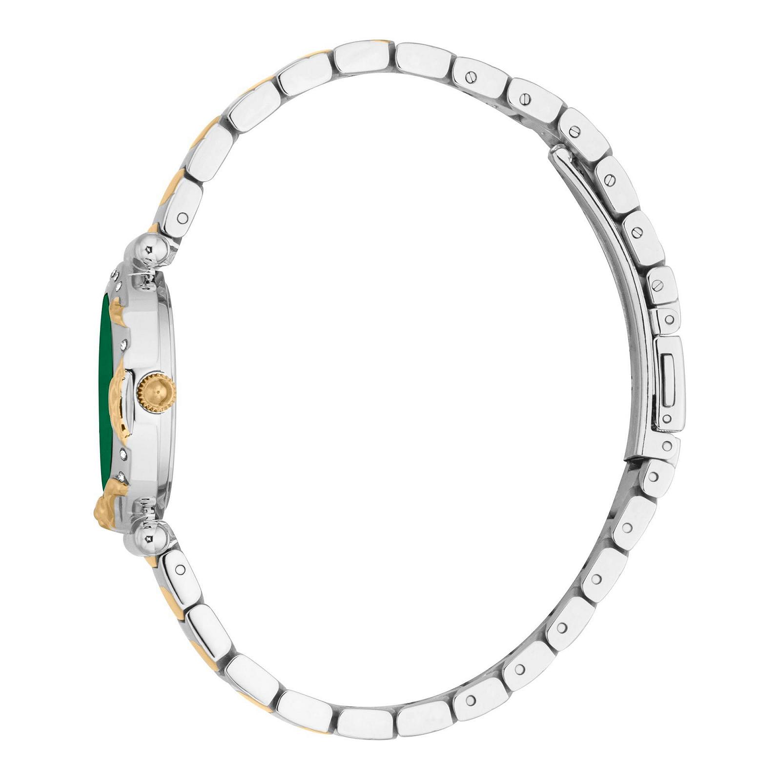 Женские аналоговые часы Just Cavalli JC1L363M0075, кварцевые, с ремешком из нержавеющей стали, темно-зеленый, фэшн, фото №2