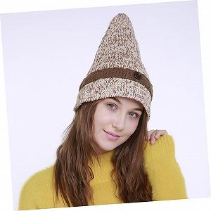 Вязаная шапка LIFKOME из шерсти для девочек synthetic.ua - Фото 1