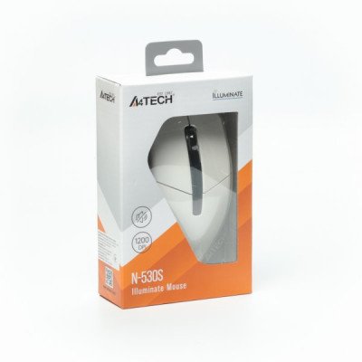 Мышка A4Tech N-530S USB White (4711421988315), фото №11