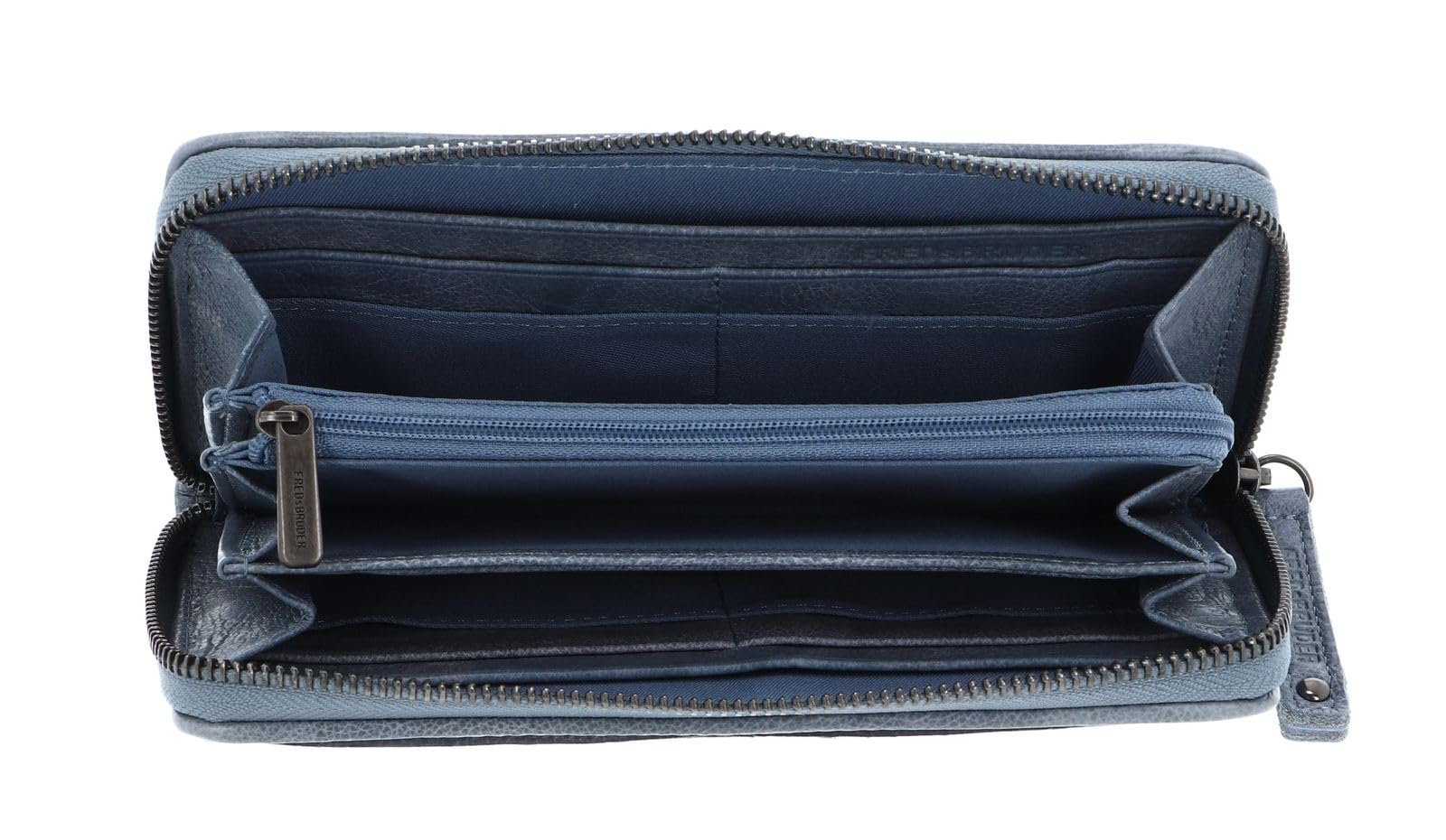 Кошелек FREDsBRUDER Riffel Big Total Sky Blue, фото №2