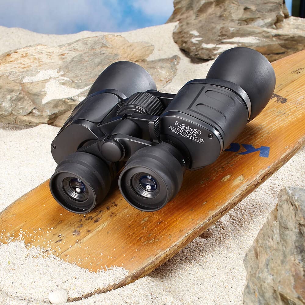 Бинокли EUROtops Zoom Explorer 24 x 50 линзы с синим покрытием, фото №3