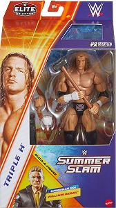 Фигурка Mattel WWE Elite Collection Triple H Premium Live Event SummerSlam с компонентами William Shelf synthetic.ua - Фото 1