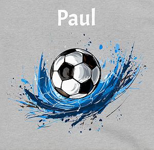 Дитяча Толстовка Shirtracer З Іменем Футбольний фанат synthetic.ua - Фото 1