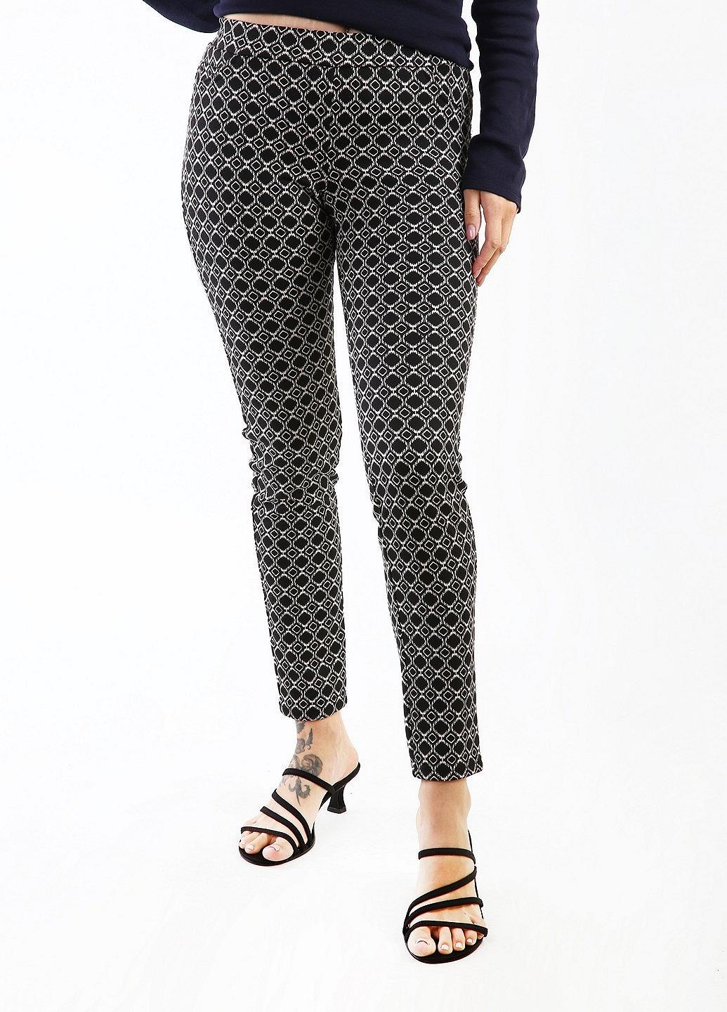 Лосины Favori 36 Черно-белый (POA-70017-Black-and-white), фото №2