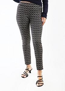 Лосины Favori 36 Черно-белый (POA-70017-Black-and-white) synthetic.ua - Фото 1