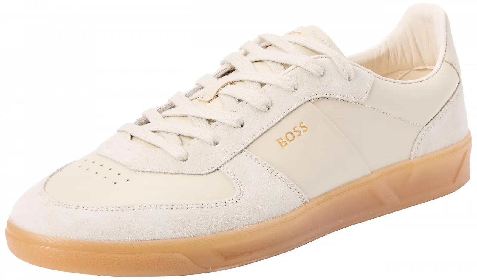 Кросівки BOSS Brandon Tenn Замша та Шкіра з Логотипом, фото №1