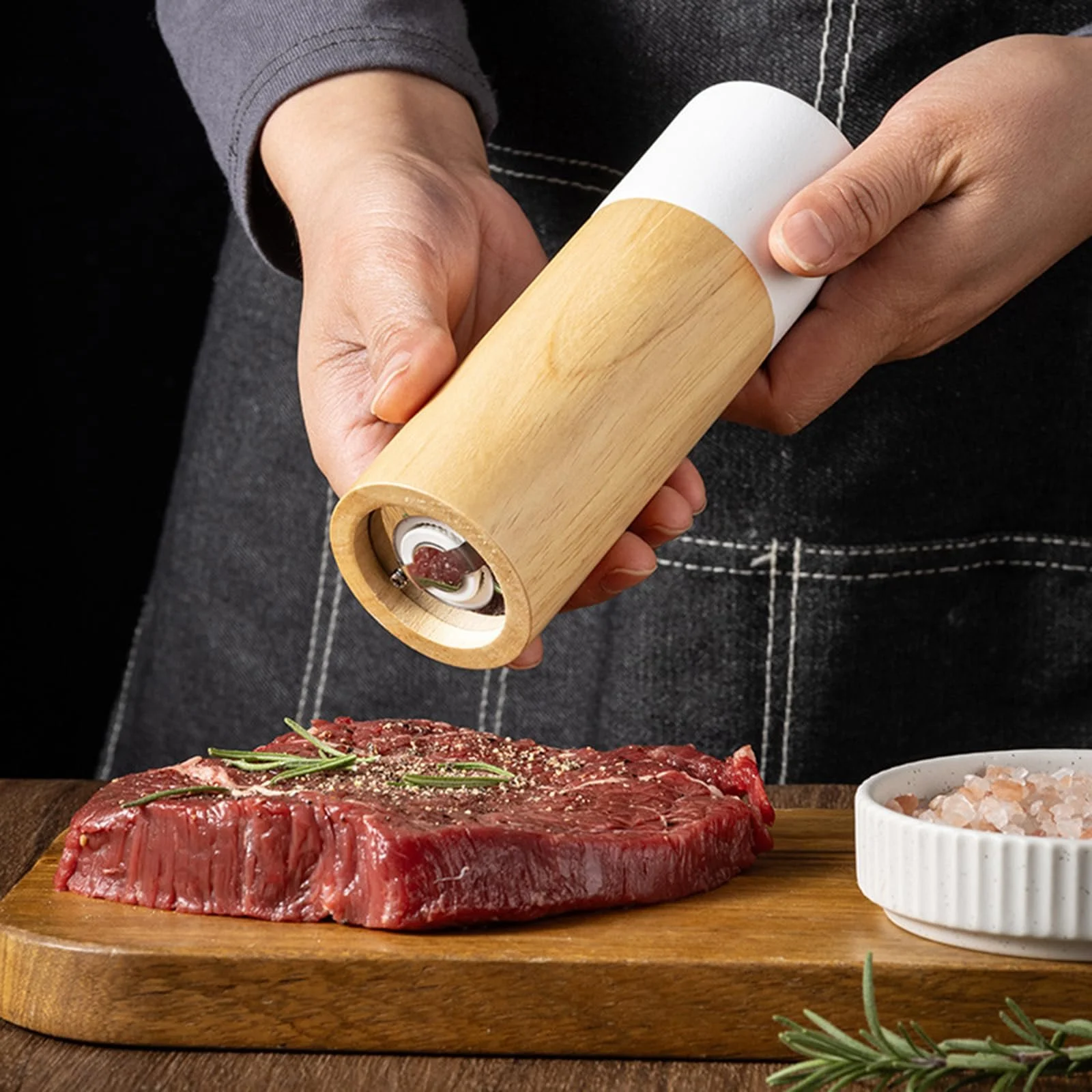 Мельница для специй Деревянная Черная, фото №4 Мельница для специй Деревянная Черная, фото №4