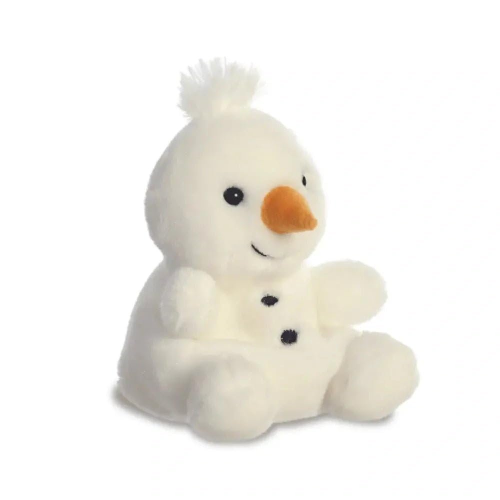 Мягкая игрушка Aurora Palm Pals 99130 Снеговик 13 см Белая, фото №1 Мягкая игрушка Aurora Palm Pals 99130 Снеговик 13 см Белая, фото №1