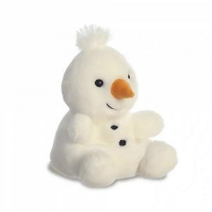 Мягкая игрушка Aurora Palm Pals 99130 Снеговик 13 см Белая - Фото 1