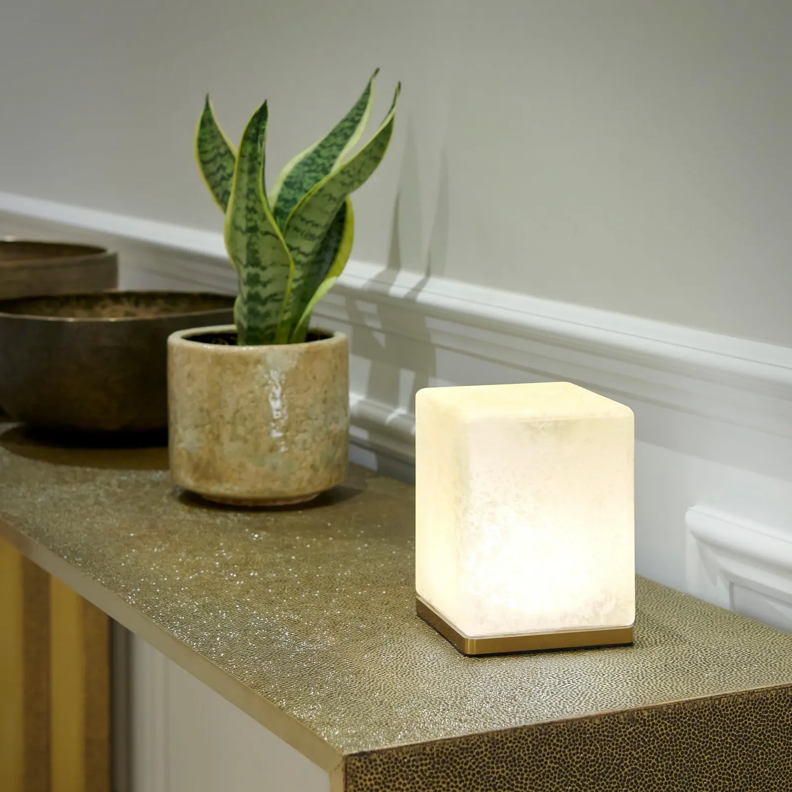 Настільна лампа Omniance Delphine LED Акумуляторна Бездротова з пультом ДК 1 лампа 1 джерело світла, фото №5