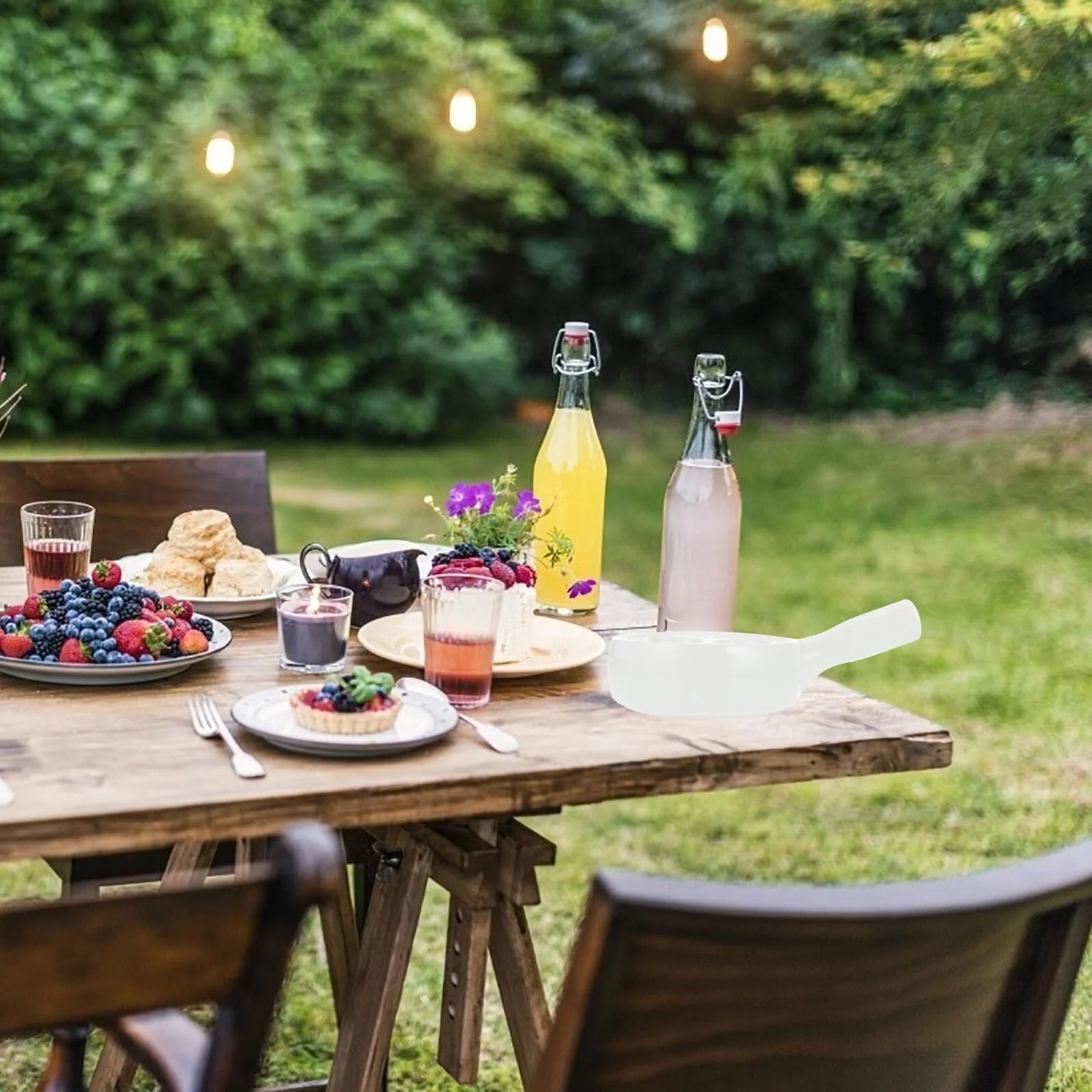 Форма для запікання равликів VALICLUD Керамічна З ручкою Біла, фото №8