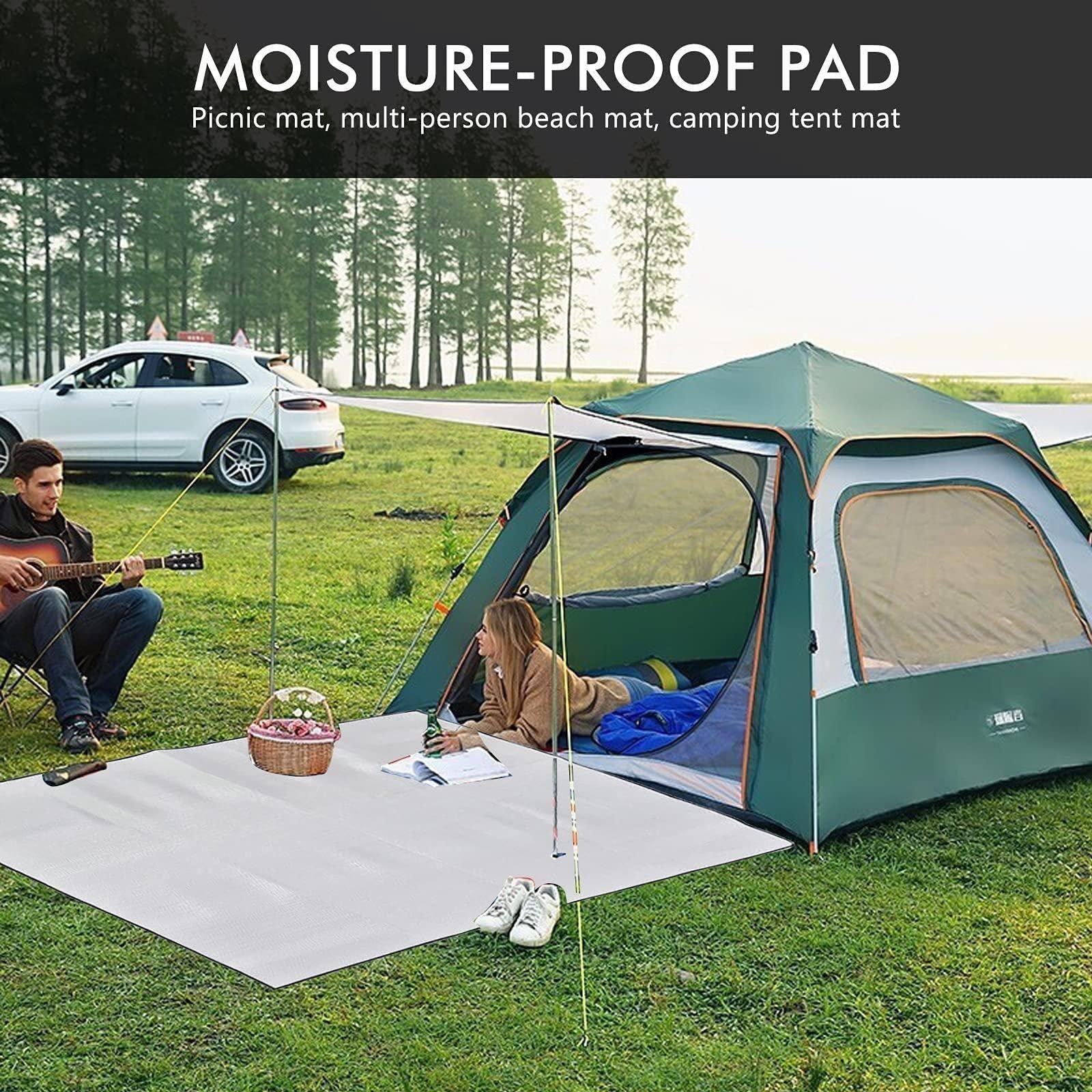 Килимок З фольги для кемпінгу 200 x 150 см складаний, фото №2