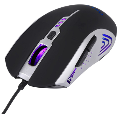 Мышка Gemix W100 USB Black/Gray ігрова поверхня W100Combo, фото №4