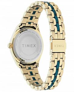 Женские часы Timex Waterbury с аналоговым циферблатом и стальным браслетом synthetic.ua - Фото 1
