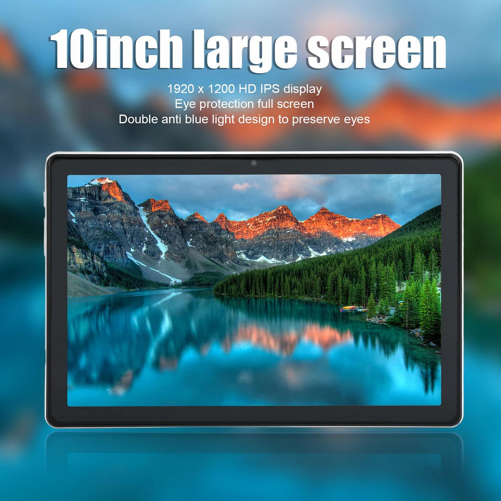 Планшет Jectse 10 Inch 6GB RAM 128GB ROM 10 Core 2.4G 5G Dual Band WiFi Type C Білий, фото №2