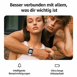 Смартгодинник для жінок та чоловіків 1.85 Inch HD Touch Fitness Watch з функцією телефону, 140+ спортивних режимів, монітор серцевого ритму, монітор сну, крокомір, IP68 водонепроникний спортивний годинник synthetic.ua - Фото 1