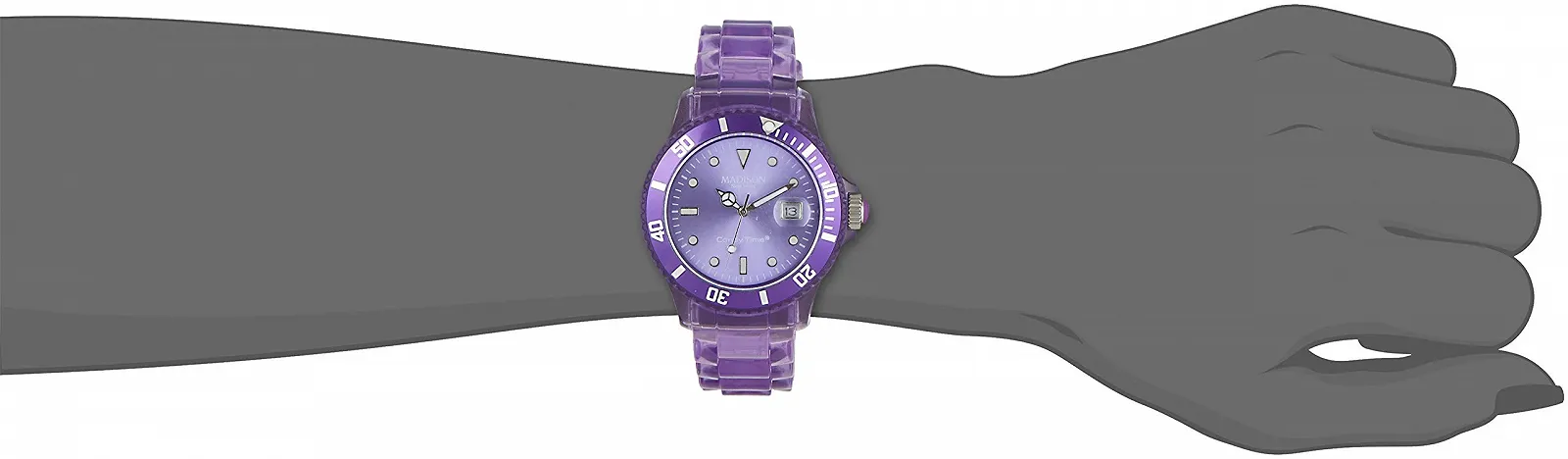 Женские Часы Madison U4631-01 Фиолетовый/Фиолетовый Ремешок, фото №2 Женские Часы Madison U4631-01 Фиолетовый/Фиолетовый Ремешок, фото №2