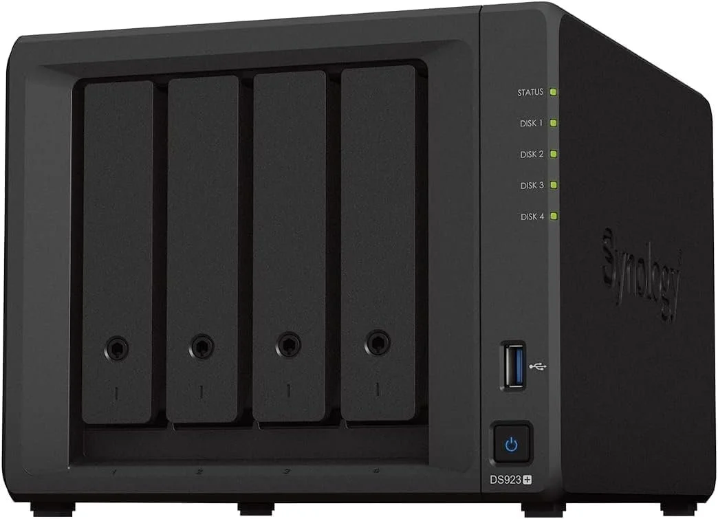 Мережеве сховище Synology DS923+ Чорне, фото №1